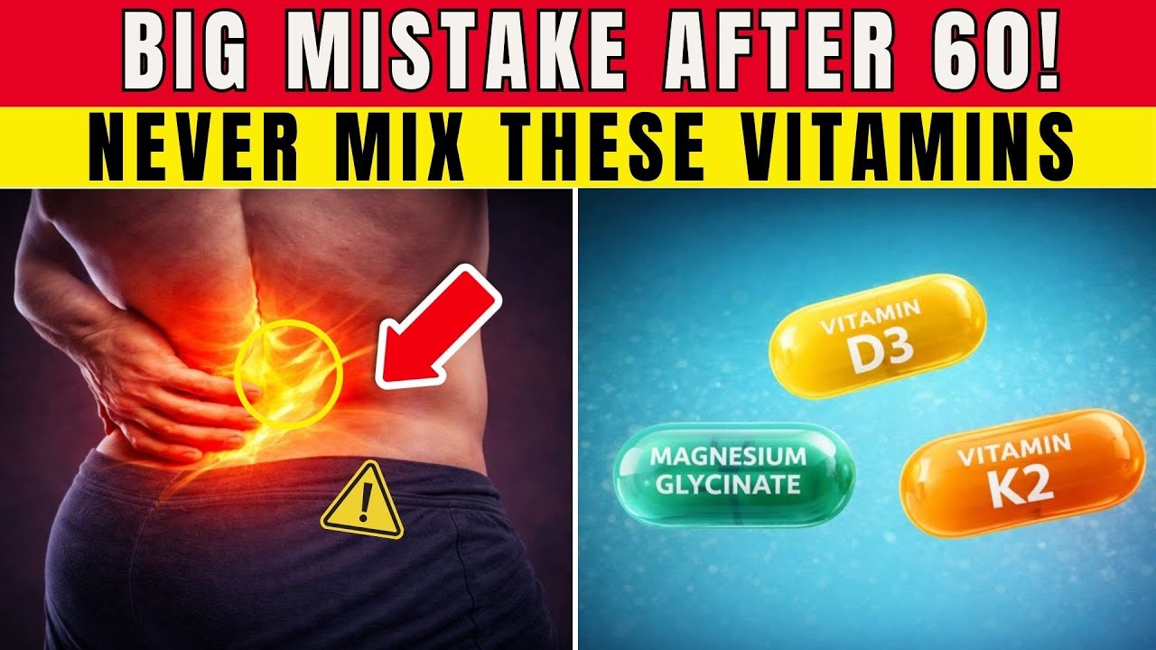 Seniors, I BEG YOU Stop Taking Magnesium, D3 & K2 Together (Do This Instead) | Senior Health Tips