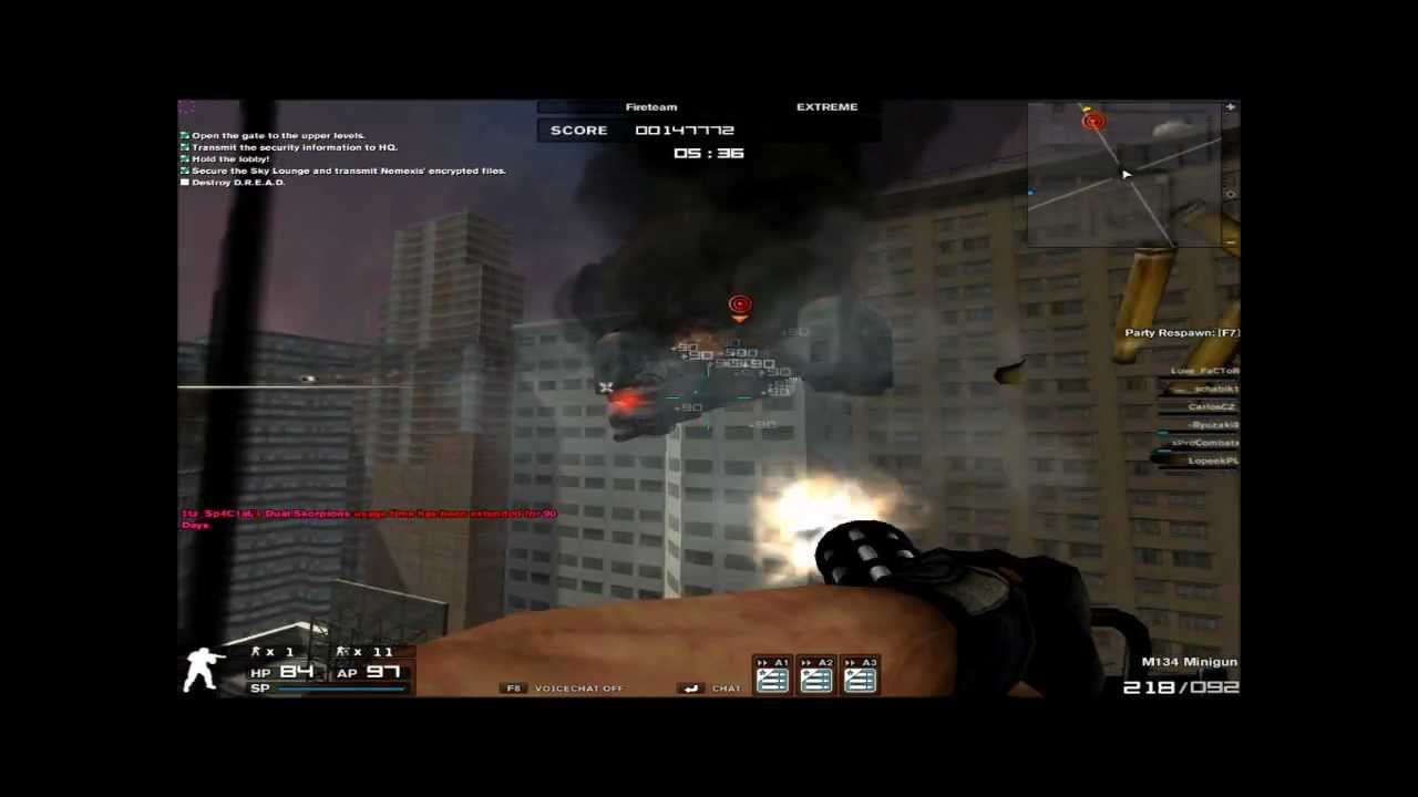 Combat Arms EU - Nemexis HQ With M124 Minigun HD