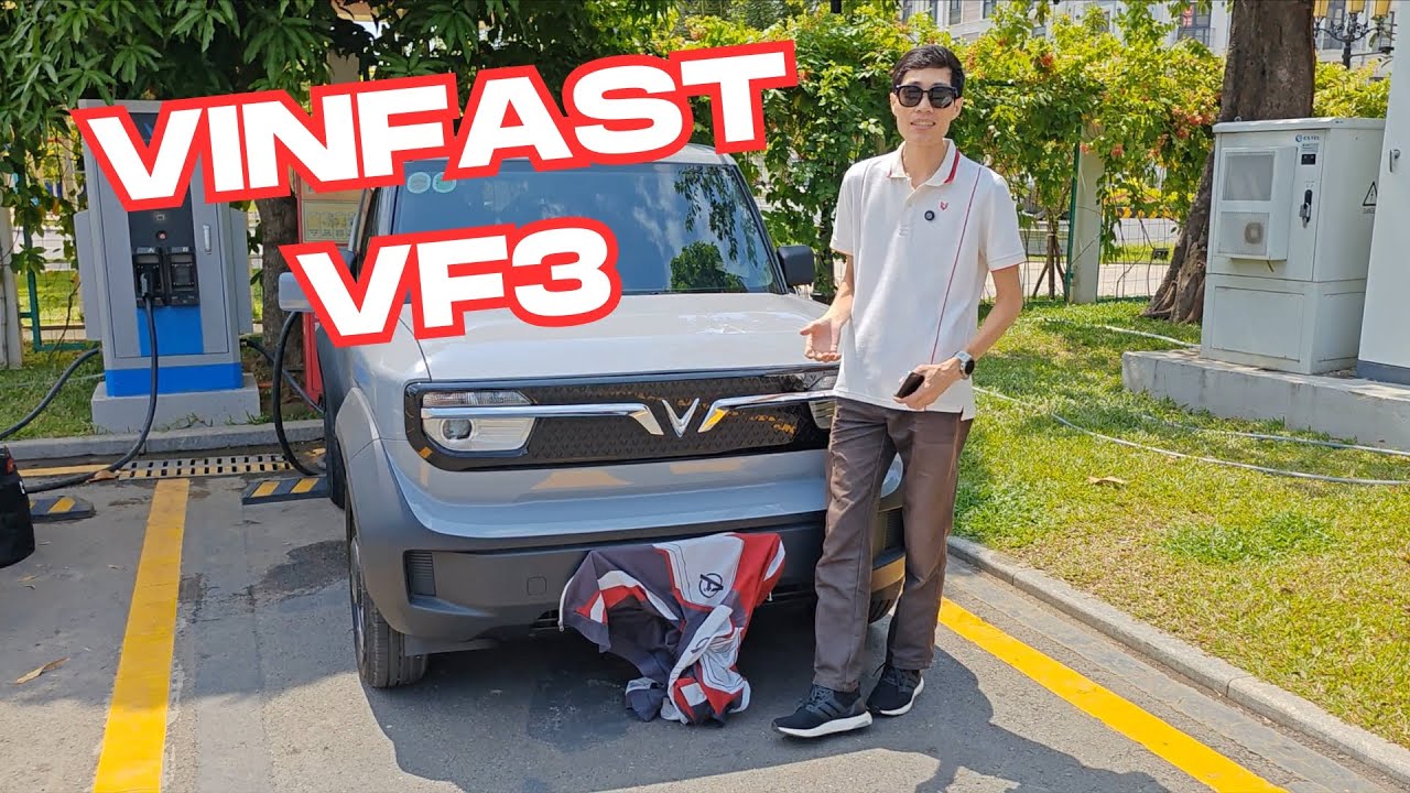 Chia sẻ trải nghiệm VinFast VF3, dạo khu Vinhomes Grand Park