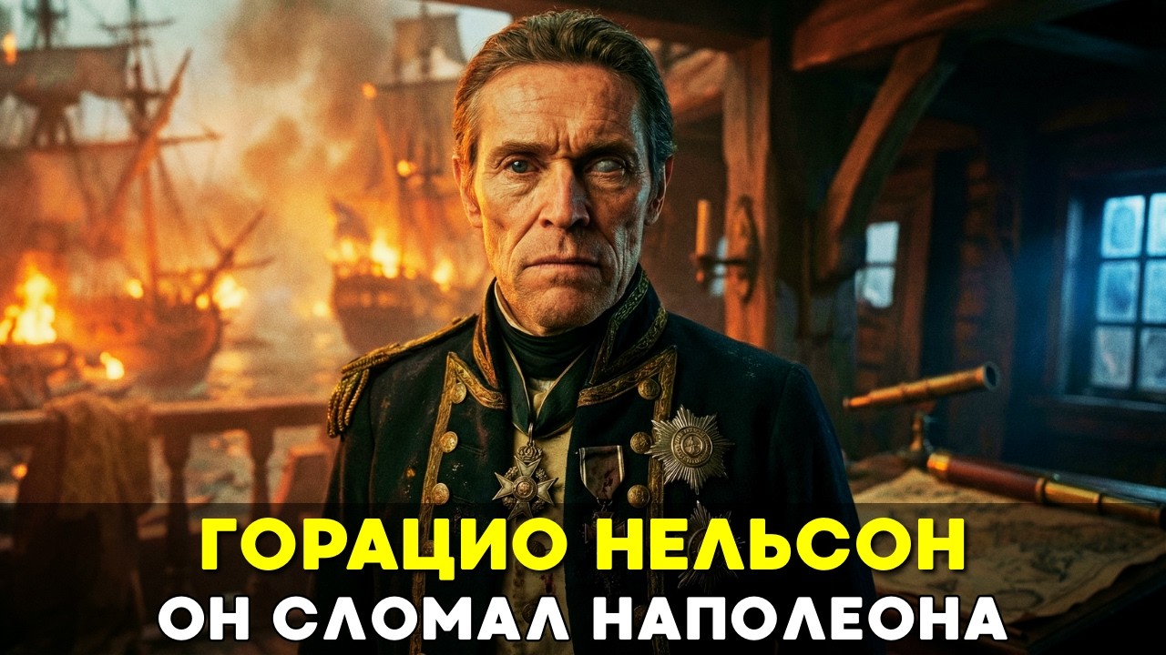 СЛЕПОЙ, ОДНОРУКИЙ И НЕПОБЕДИМЫЙ: Как морская болезнь и презрение к правилам спасли Британию📜История
