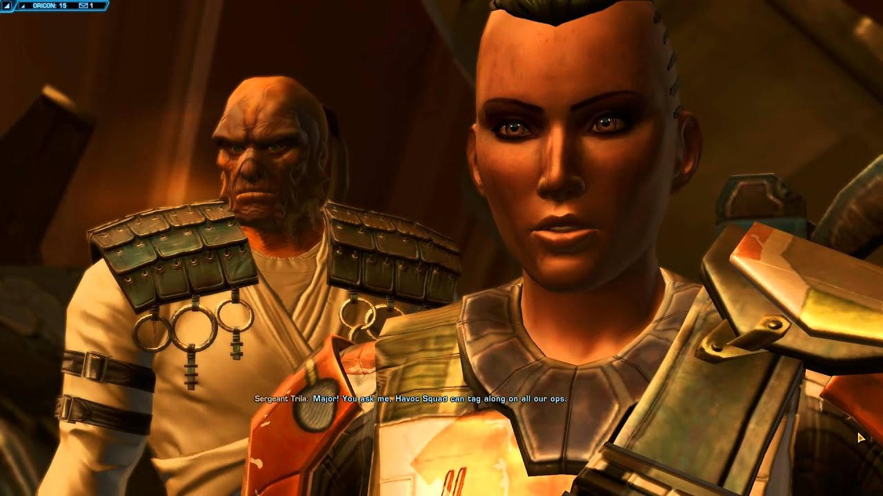 SWTOR Oricon Republic story cutscenes