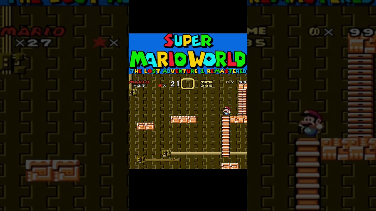 SUPER MARIO WORLD: SUPER NINTENDO MOD 