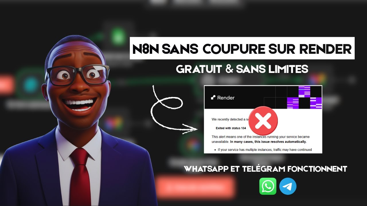 N8n sur Render sans coupure - Nouvelle méthode