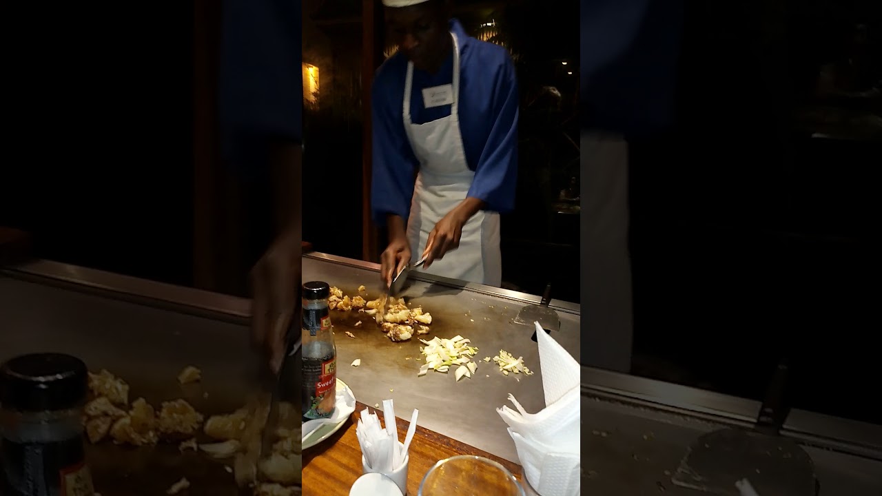 Japanese Teppanyaki at Sake Restaurant, Diani Reef Beach Resort
