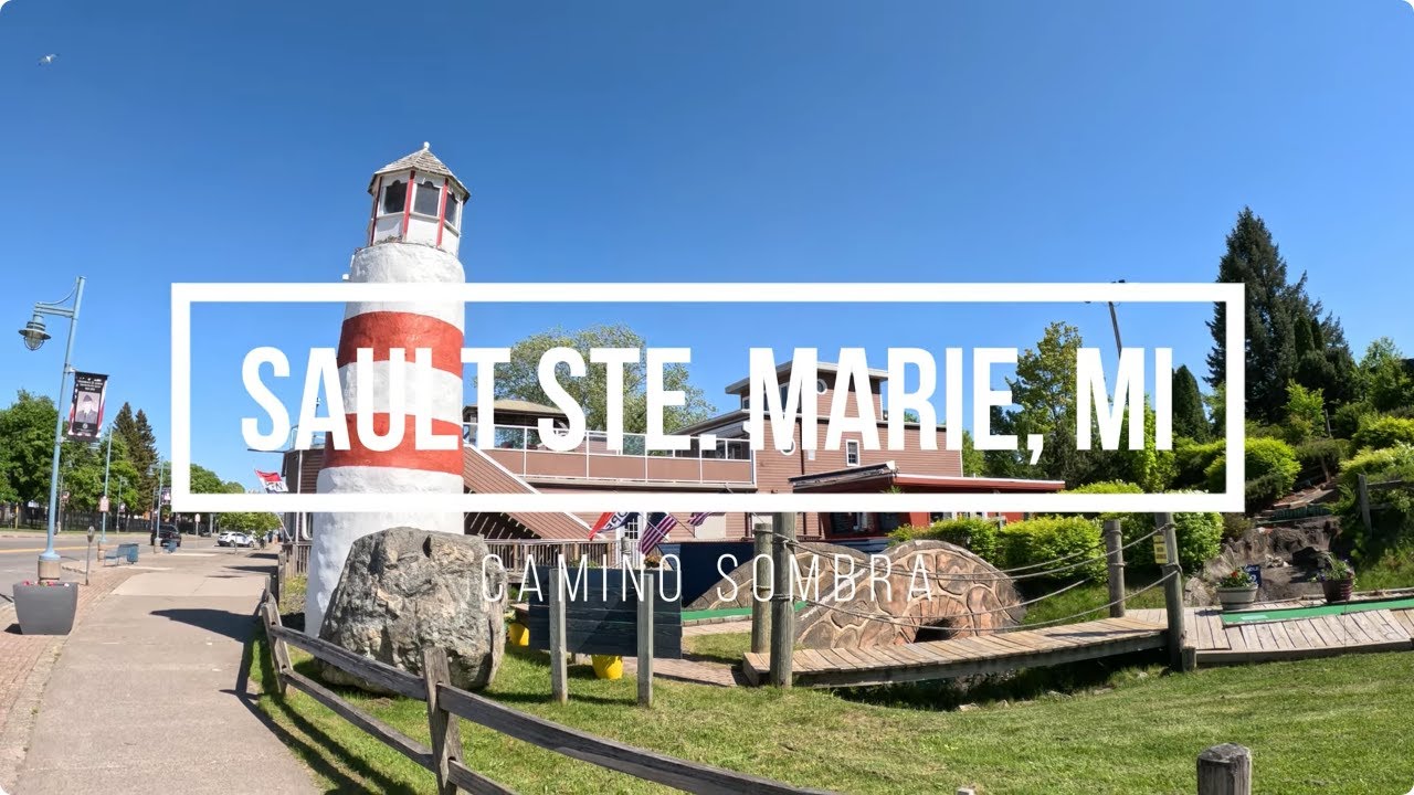 Sault Ste. Marie, Michigan Walking Tour [4K]