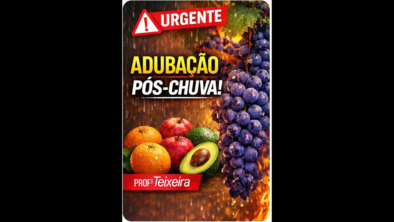 COMO PROCEDER COM ADUBAÇÃO POS CHUVAS E POS COLHEITAO