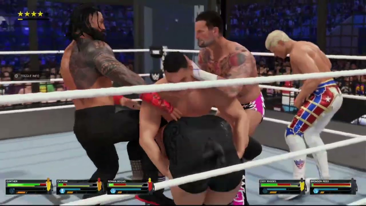 6‑MAN ELIMINATION CHAMBER CHAOS 🛡️ | Punk, Gunther, Rhodes & More!
