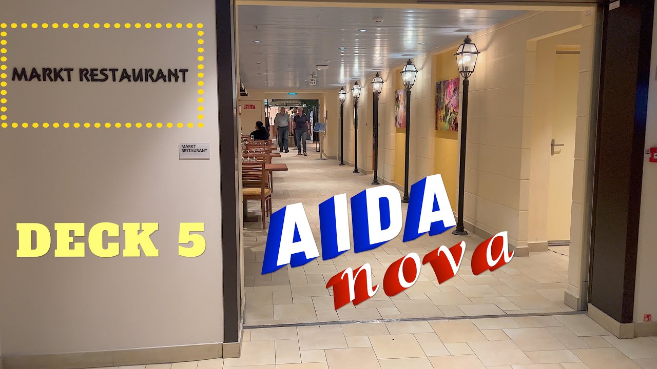 Markt Restaurant Deck 5 / AIDAnova / March 2023
