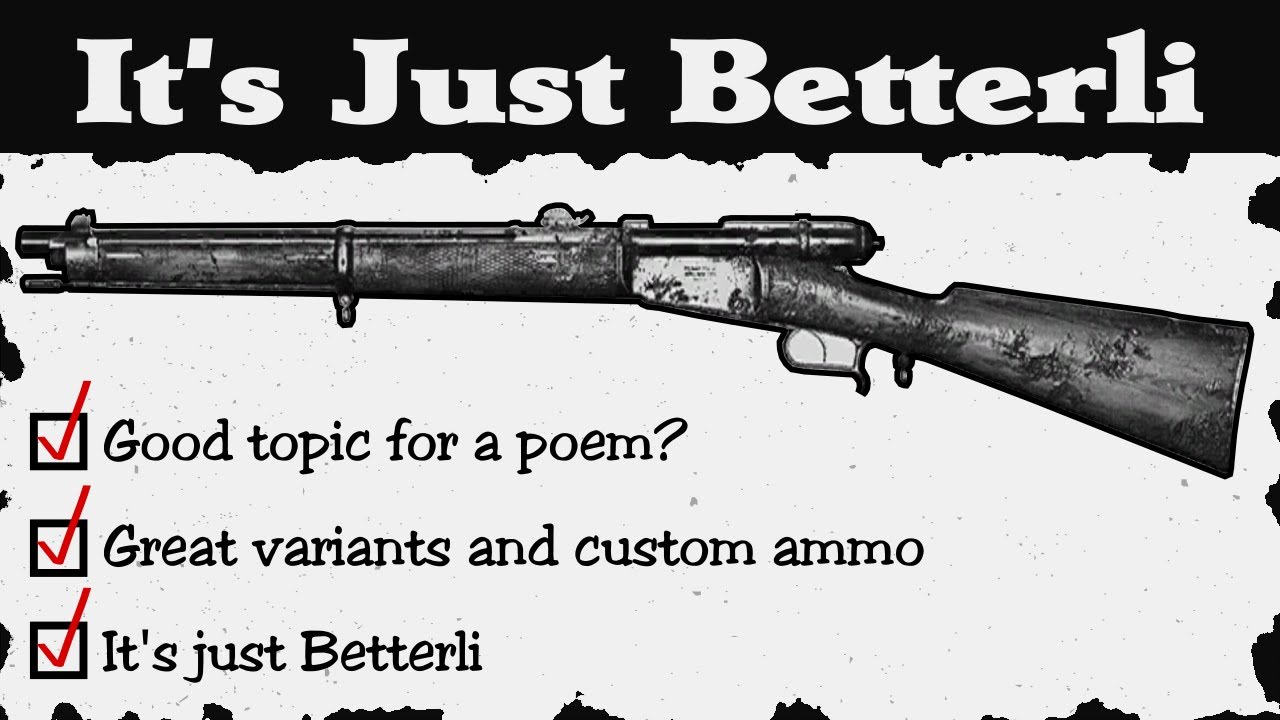 Vetterli — лучший средний боеприпас