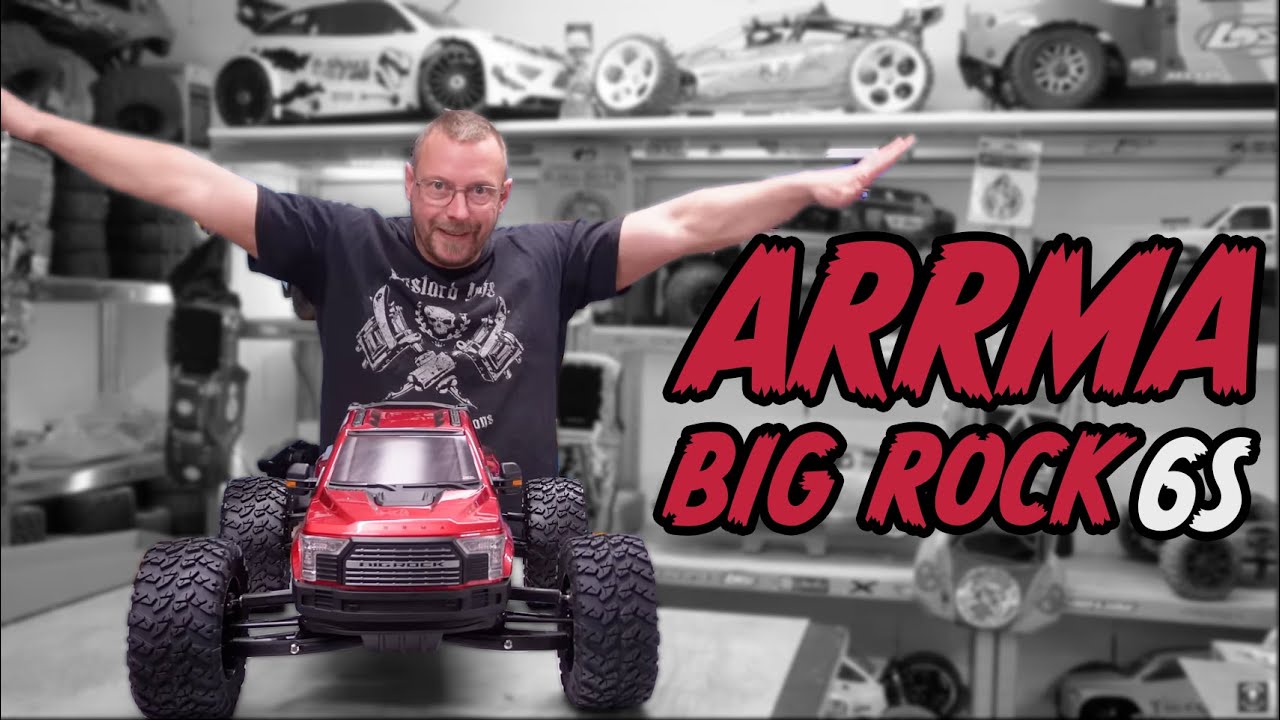 LE ARRMA BIG ROCK 6s avec RCFASTCARS.COM