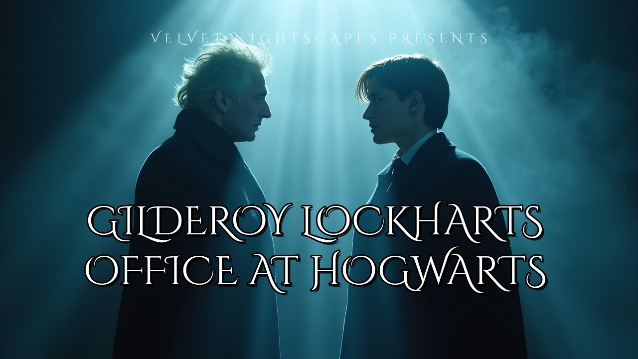 Harry Potter | Gilderoy Lockhart's Office at Hogwarts | Study Ambience | Hogwarts Ambience