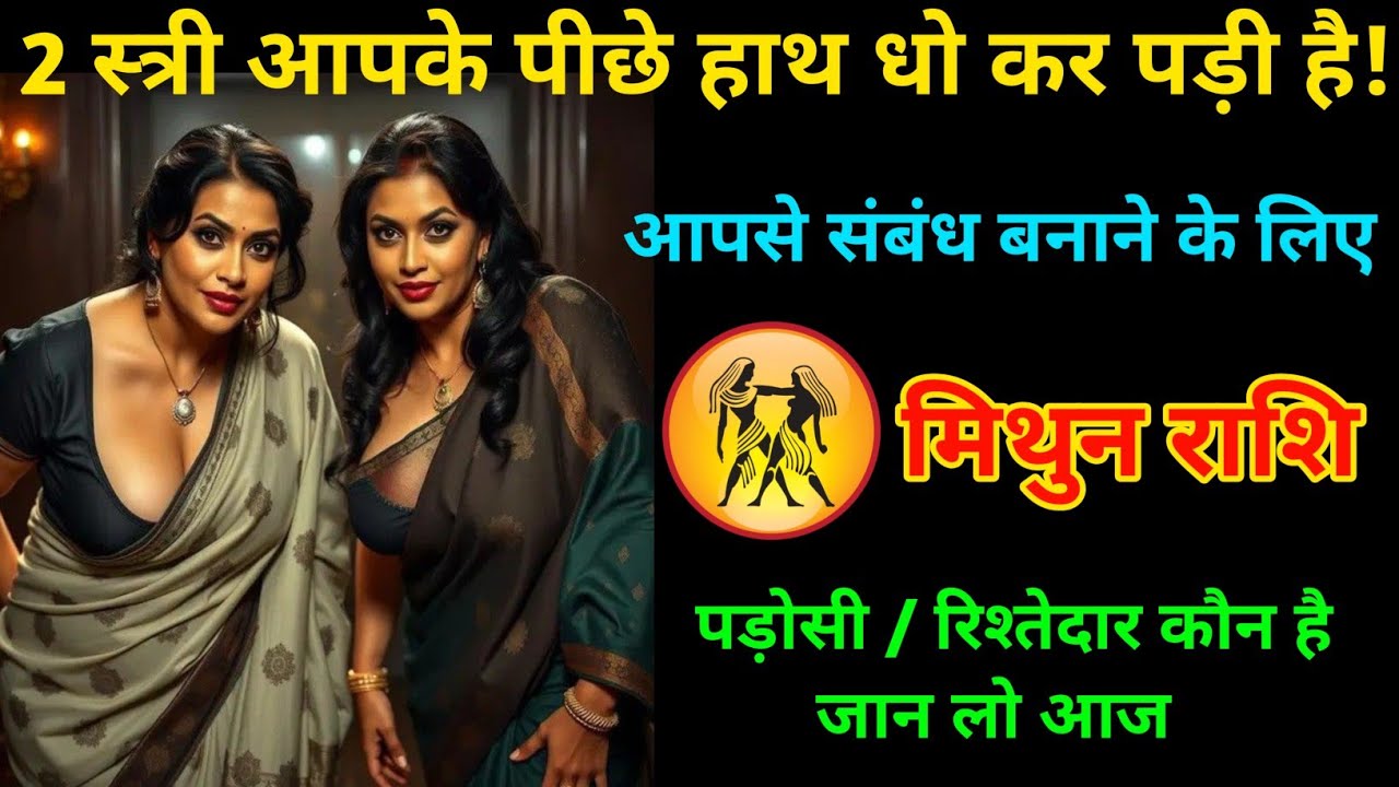 मिथुन राशि | 2 स्त्री आपके पीछे हाथ धोकर पड़ी है | पड़ोसी है या रिश्तेदार | Gemini ♊| Mithun Rashi 