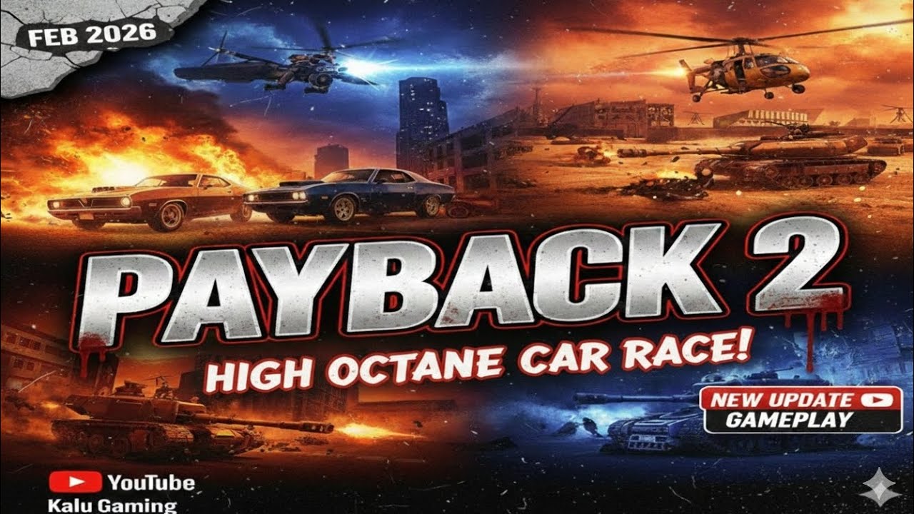 PAYBACK 2 😱 High Octane Car Race | New Update Gameplay kalu gameing #kalugaming #games #indiagames 