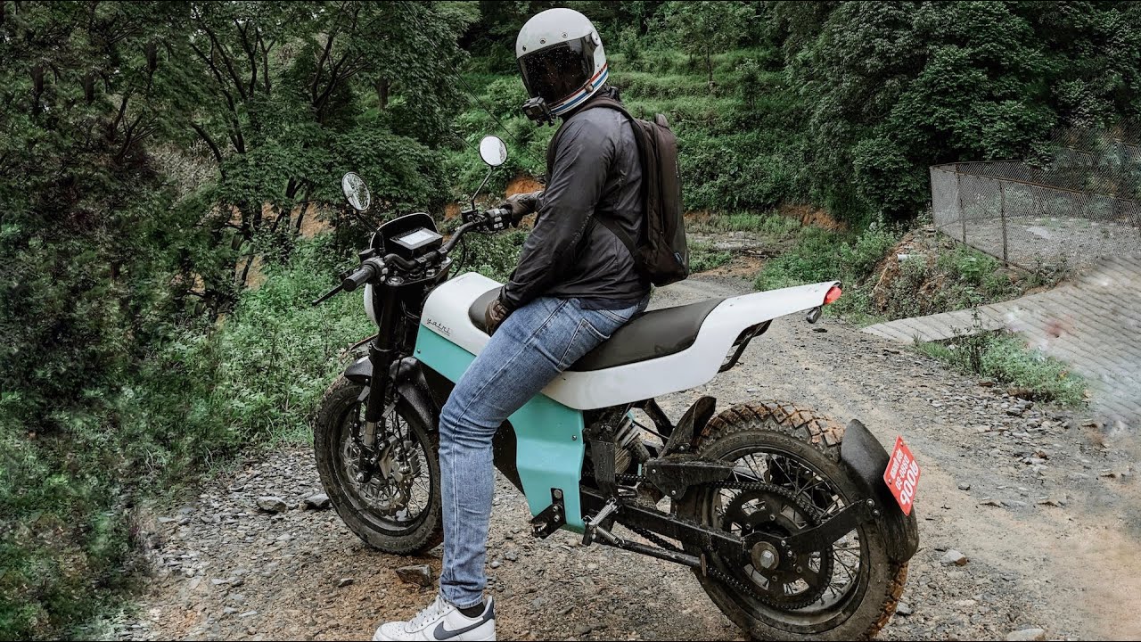 Extreme Muddy Off Road to Dakshinkali on Yatri P1 Motorcycle: Motovlog