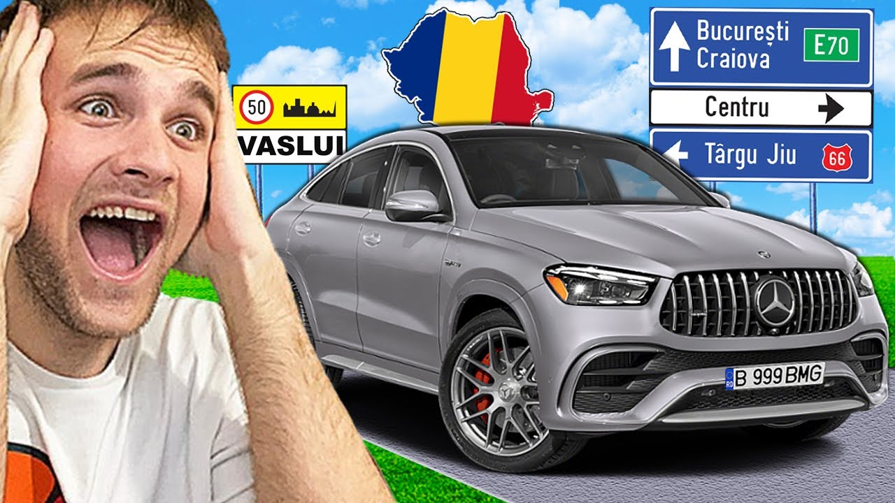 MERG cu MERCEDES GLE prin ROMANIA! - Euro Truck Simulator 2