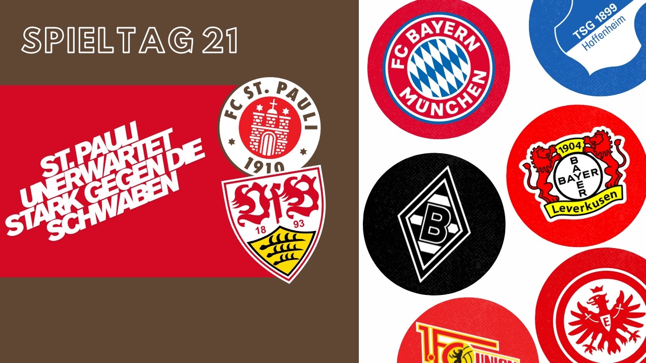 1. Bundesliga Spieltag 21