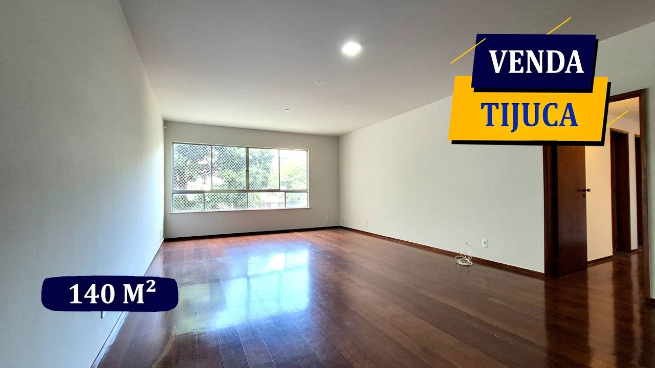 TIJUCA RUA JOÃO ALFREDO 140M² 1 POR ANDAR PREÇO PARA REFORMAR 3 QUARTOS PLAY COM CHURRASQUEIRA VAGA