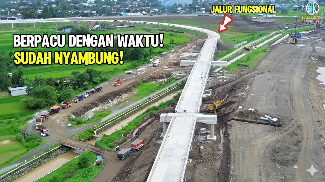 TINGGAL HITUNGAN HARI‼️ Tol Jogja–Solo Fungsional Lebaran Sudah Nyambung ke Kalasan Yogyakarta‼️