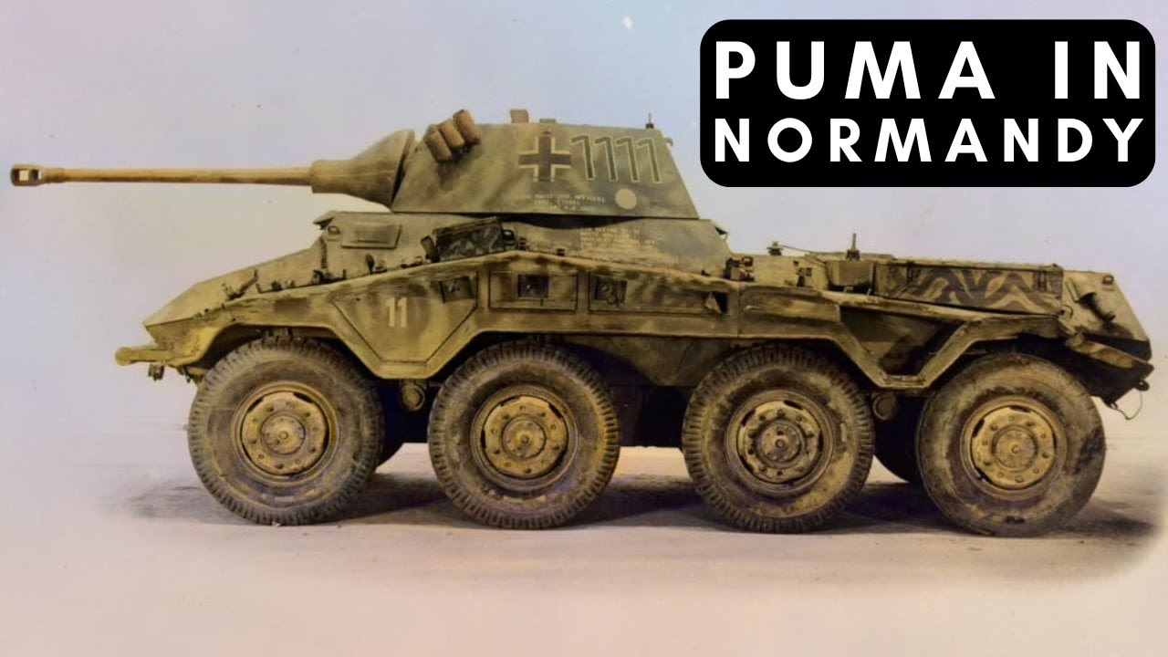 Sd.Kfz. 234/2 «Пума» в Нормандии: призрак, крадущийся среди живых изгородей (лето 44-го)