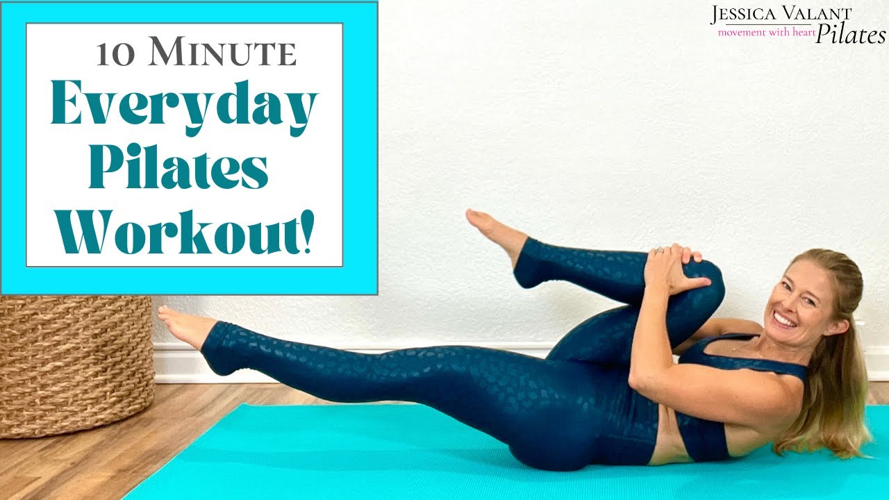 10 Minute Everyday Pilates Workout - Pilates at Home