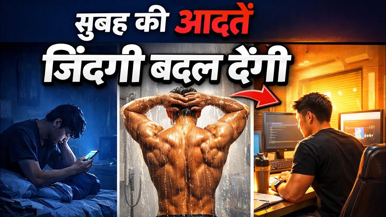 सुबह की ये 10 आदतें मेरी जिंदगी बदल दी 😱 | 90 दिन का सच 10 Morning Habits #morningroutine #viral 