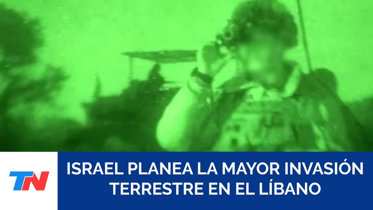 Israel descarta negociar la paz en el Líbano y planea la mayor invasión terrestre desde 2006