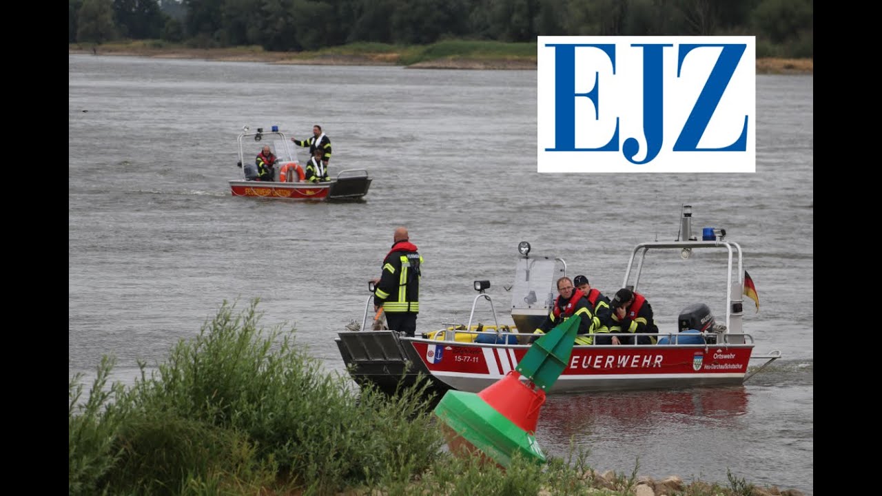 Vermisstensuche in der Elbe bei Neu Darchau