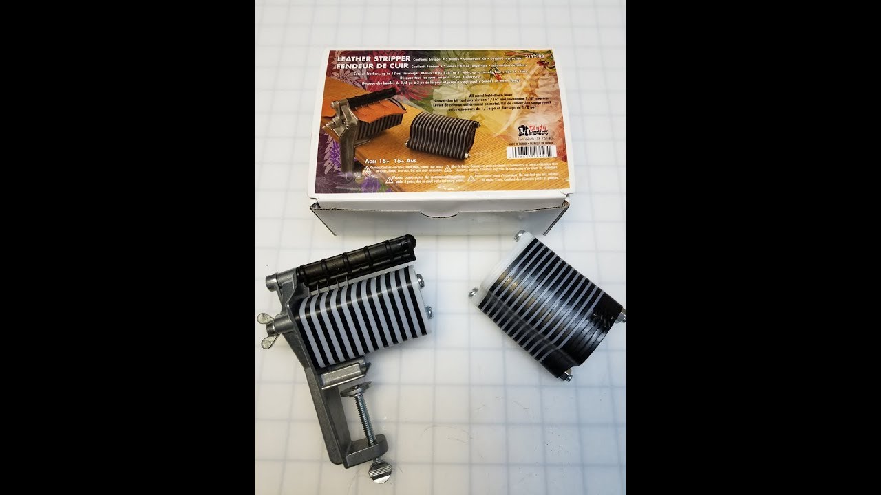 Bench Top Lace & Strap Leather Cutter