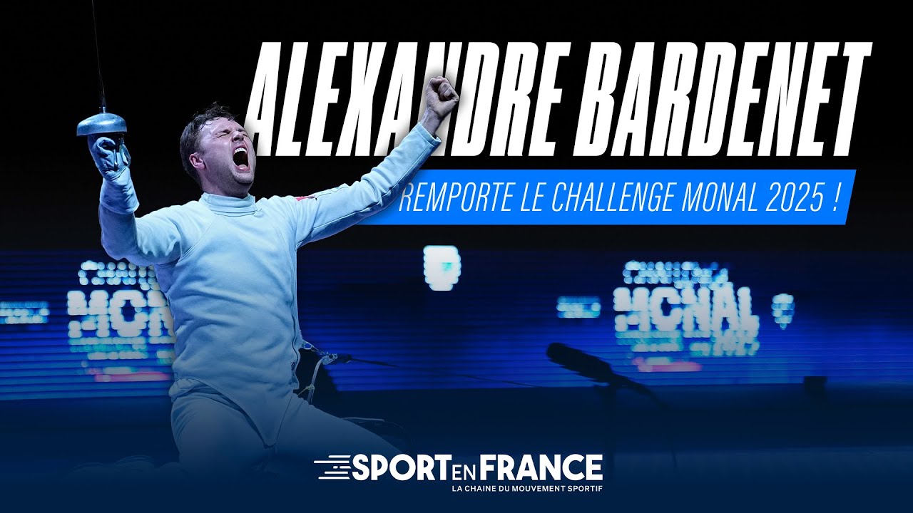 🏆 ALEXANDRE BARDENET remporte le CHALLENGE MONAL 2025 dans une finale 100% FRANÇAISE 🤺 🇫🇷