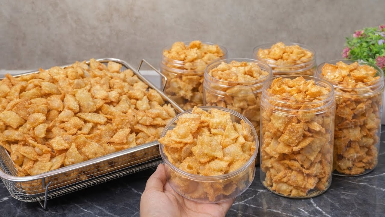 4 potong tahu jadi kue Lebaran sebanyak ini|| Enak dan masih belum banyak yang tau, kue lebaran 2026