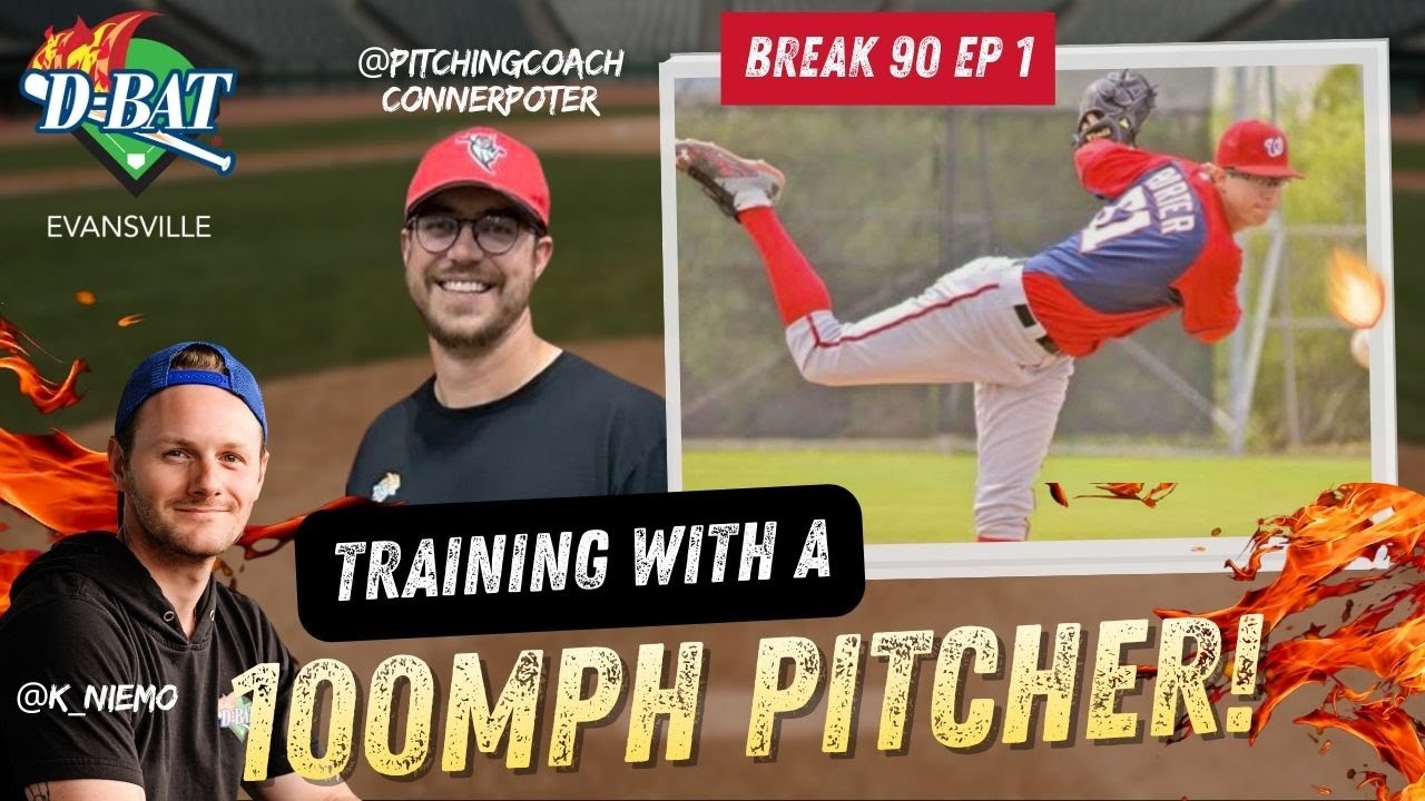 Road to 90 Ep 1 | Training with a 100mph Pitcher