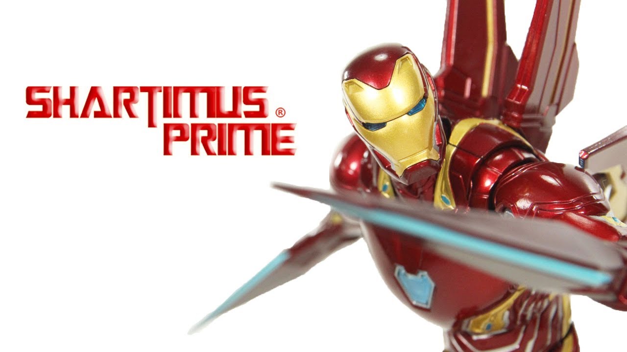 SH Figuarts Iron Man Mark 50 with Nano Parts Avengers Infinity War Movie Action Figure Review