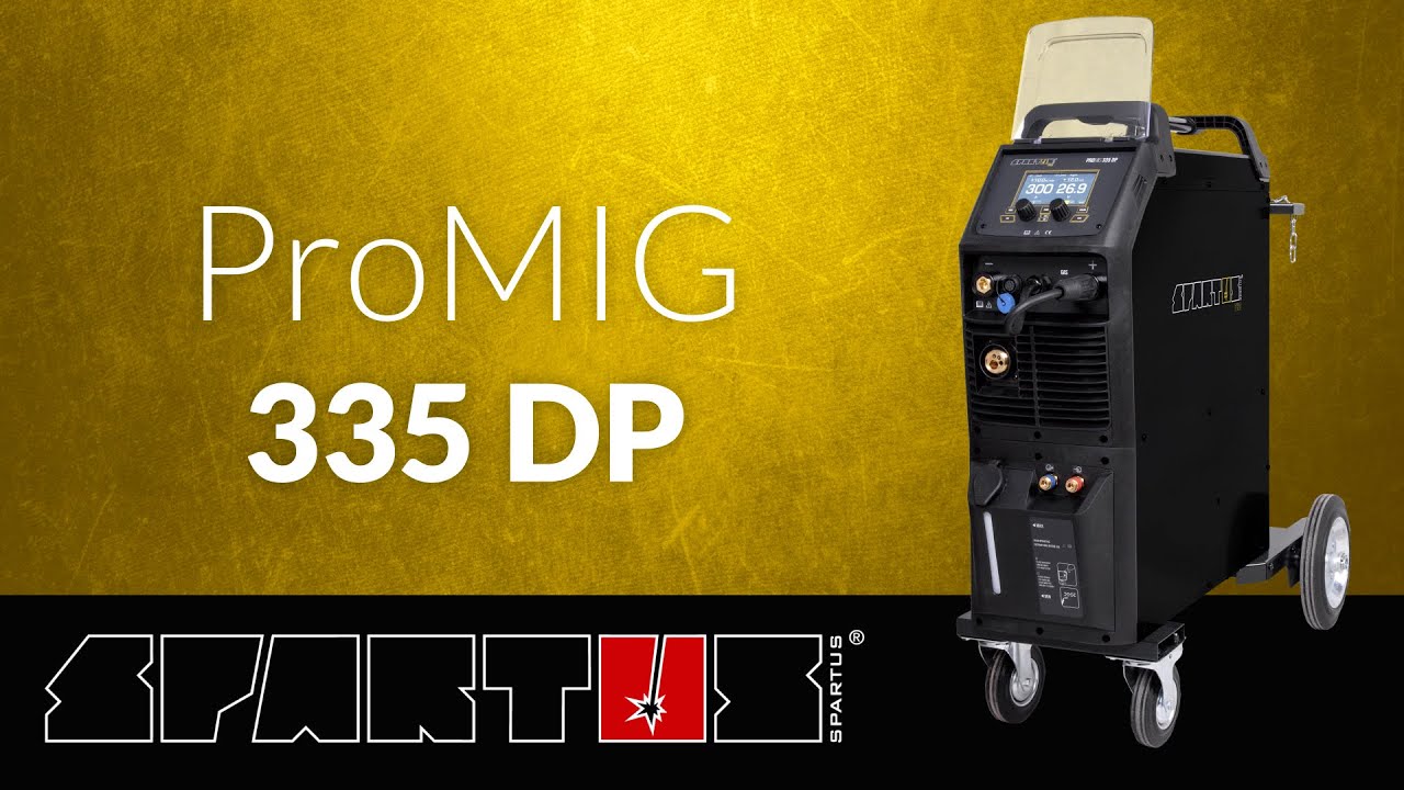 SPARTUS&reg; ProMIG 335DP - konfiguracja parametr&oacute;w spawania