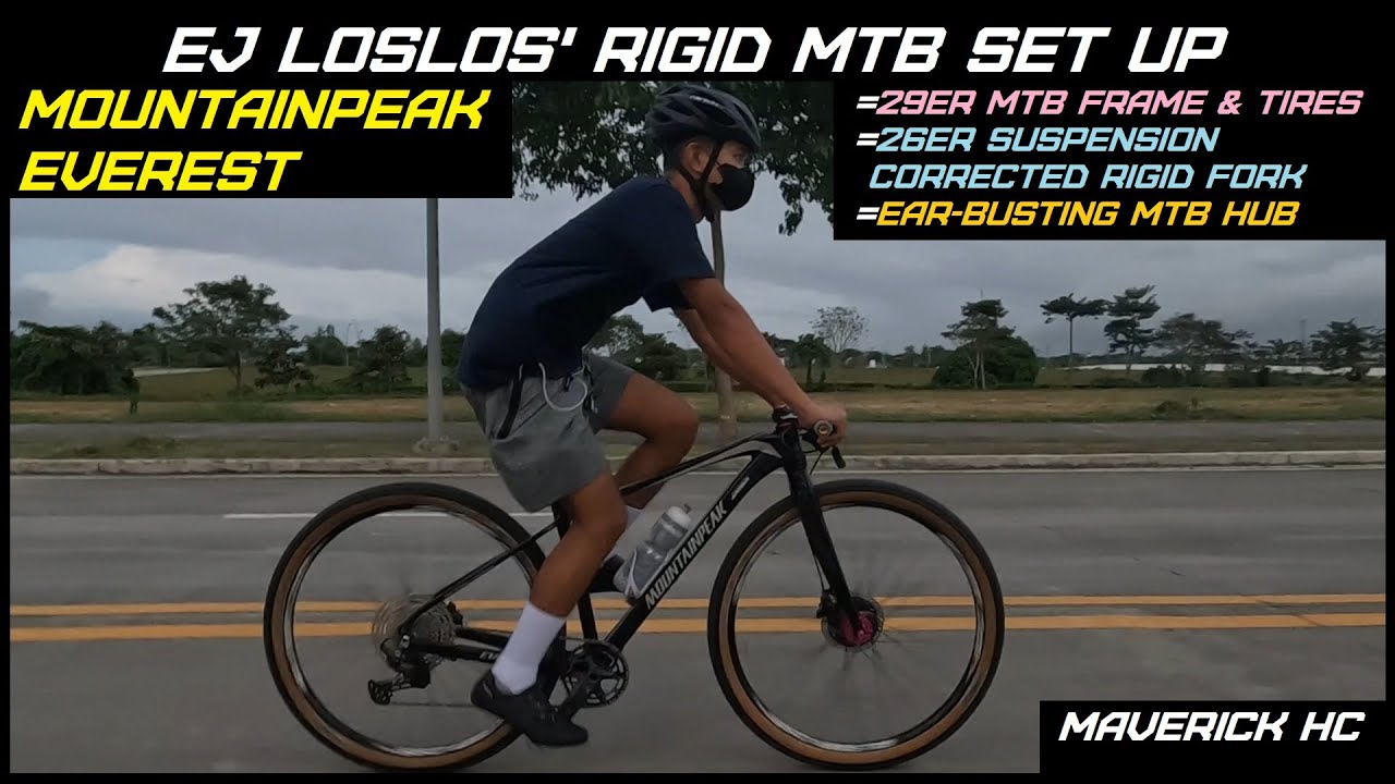 Tunog Zilyunariong MTB Hub sa MOUNTAINPEAK EVEREST Rigid MTB ni Ej Loslos