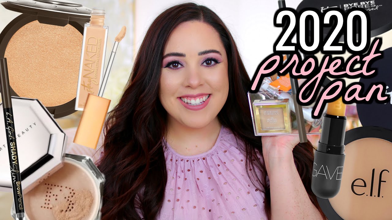 MAKEUP I WANT TO USE UP IN 2020! PROJECT PAN 6 MONTH UPDATE