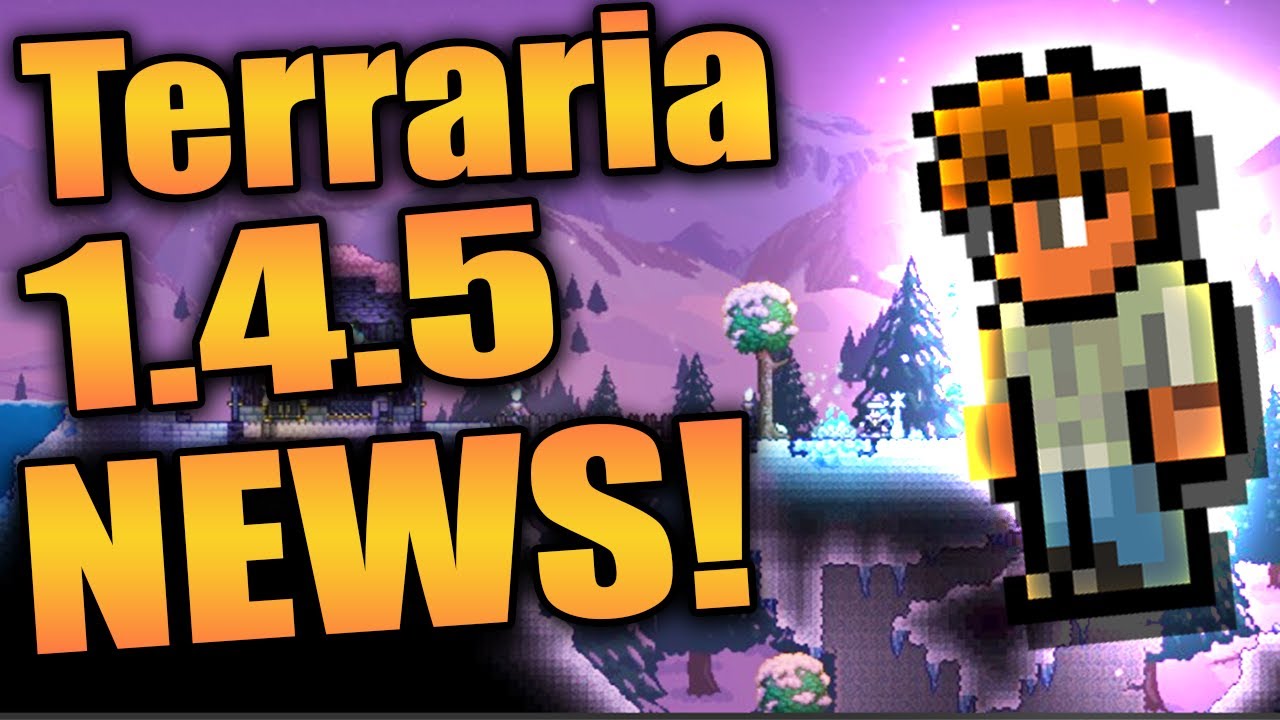 Terraria 1.4.5 NEWS! Screenshots, New Walls, Decorations and MORE!