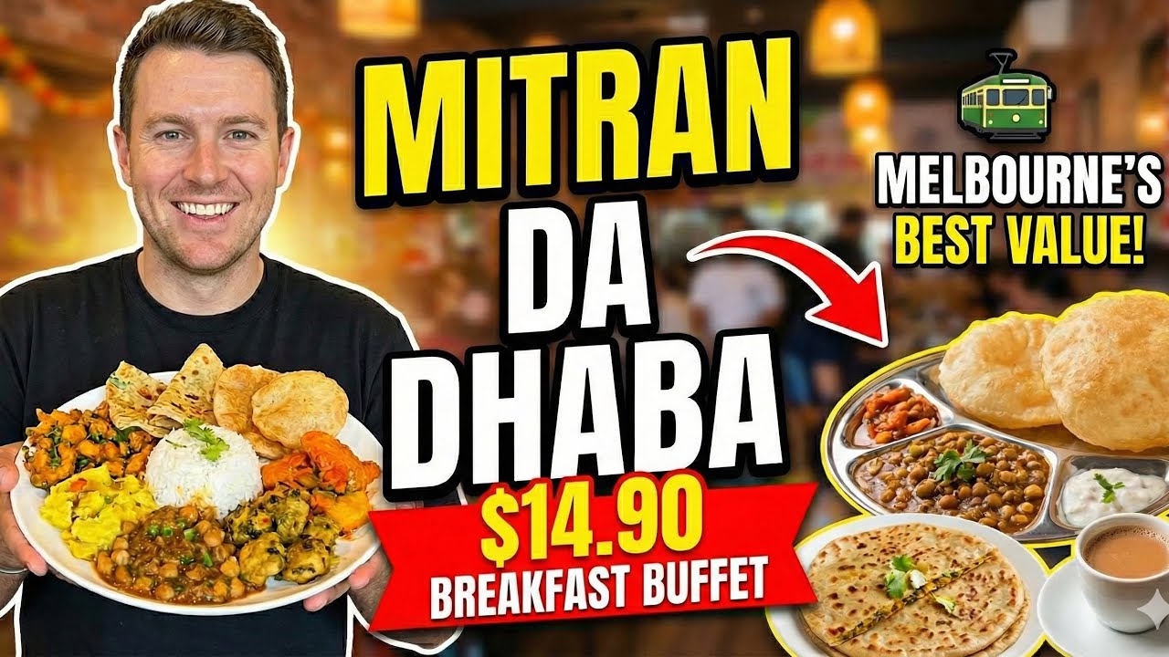 North Indian Breakfast / Brunch Buffet in Melbourne | Mitran Da Dhaba Kalkallo