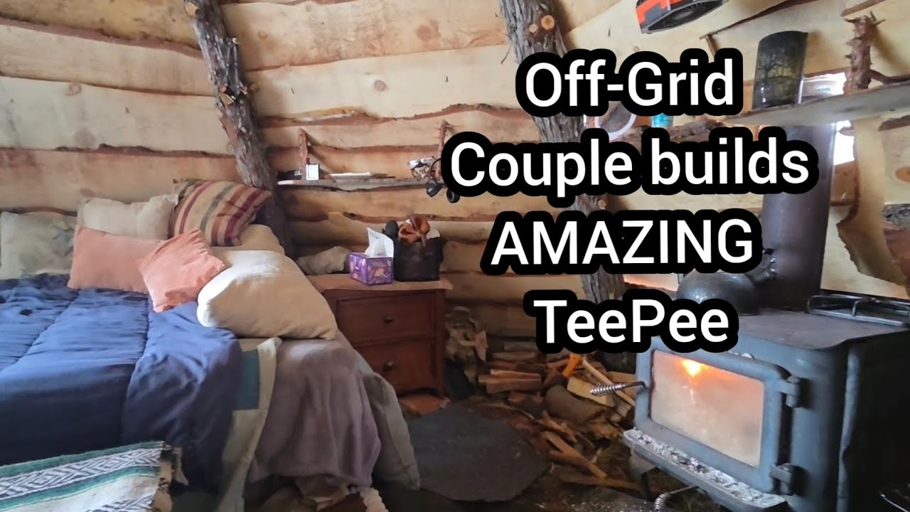 Off-Grid Teepee Milled LIVE EDGE Shiplap siding Before First Snow? FRESH CUT Shiplap Siding #offgrid