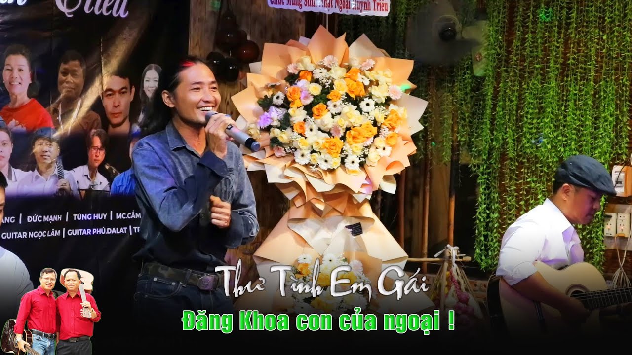 Thư Tình Em Gái | Đăng Khoa ca khúc trong đêm sn Ngoại Huỳnh Triều | Bolero Mái Lá - Hát Live