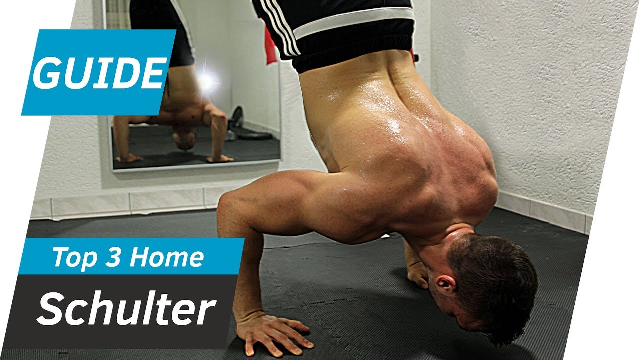 SCHULTERN TRAINIEREN Zuhause ohne Ger&auml;te- TOP 3 &Uuml;bungen f&uuml;r den Handstand | Andiletics