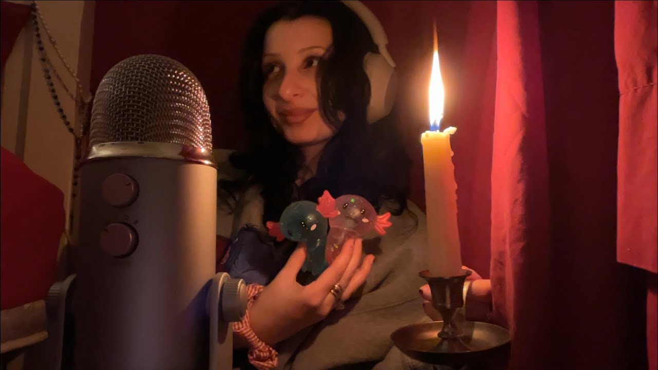 ASMR Whispering & Miscellaneous Triggers🪼🫧