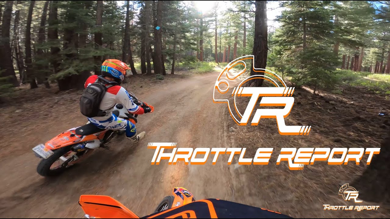 Mammoth Lakes Dirt Bike Trail Riding & OHV Area Session No. 1 - Throttle Report
