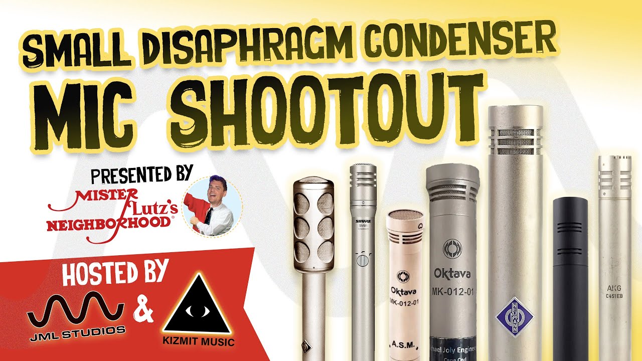 Ultimate Small Diaphragm Condenser Microphone (SDC) Shootout at Kizmit Studios
