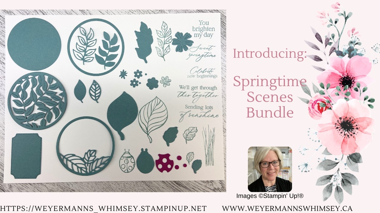 Введение в набор «Весенние пейзажи» от Stampin' Up!