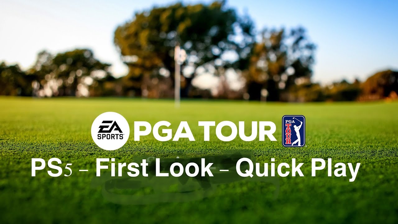 EA Sports PGA Tour 2023 - PS5 - Getting Started - Quick Play