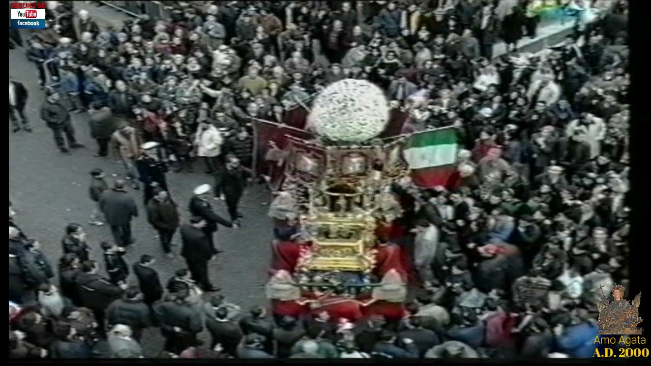 La festa di Sant'Agata A.D 2000 - 3 febbraio - Offerta della cera - Prima parte
