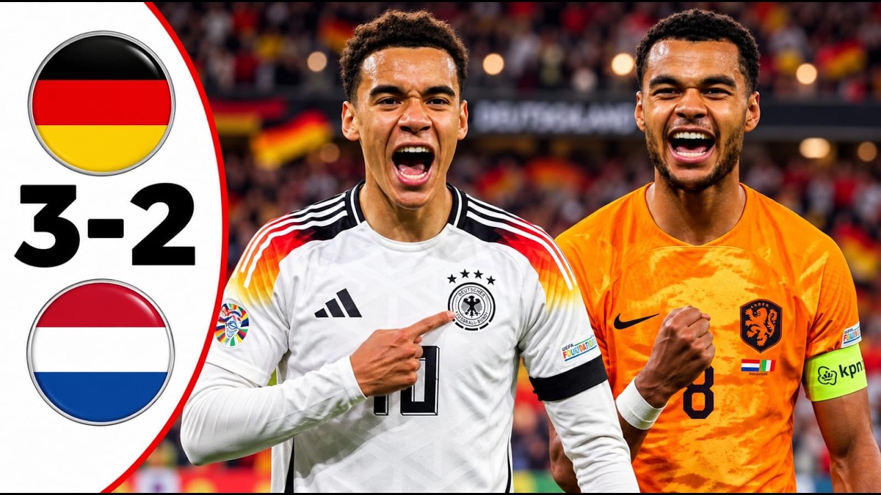 Germany vs Netherlands 3-2 - All Goals & Highlights - 2026
