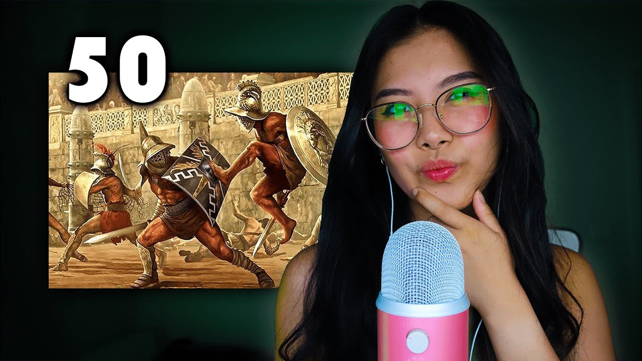 [ASMR] 50 Random History Facts (Whispered)