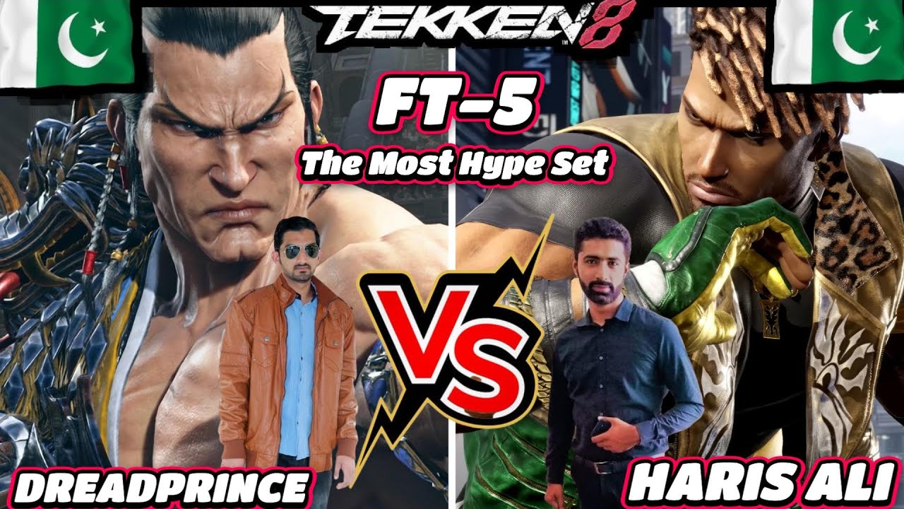 The Most Hype Set FT-5 🔥 Haris Ali (Eddy) vs DreadPrince (Feng) 🔥 Tekken 8 High Level Gameplay!!!