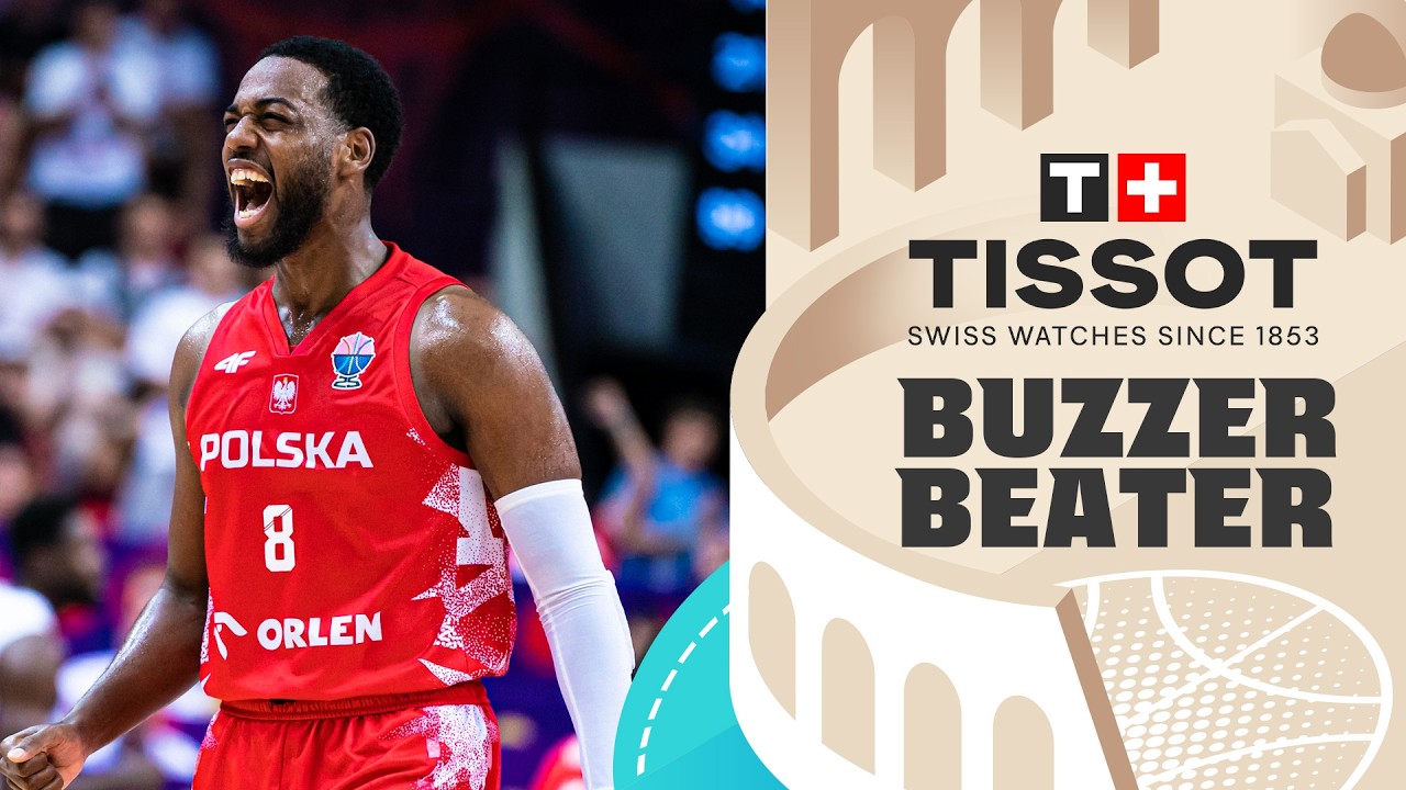 Jordan Loyd 🇵🇱 | 🚨 TISSOT Buzzer Beater | FIBA Basketball World Cup 2027 European Qualifiers